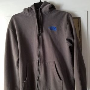North face full zip hoodie